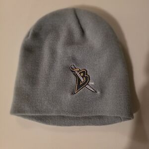Men's Gray Beanie Hat with Buffalo Sabres Logo